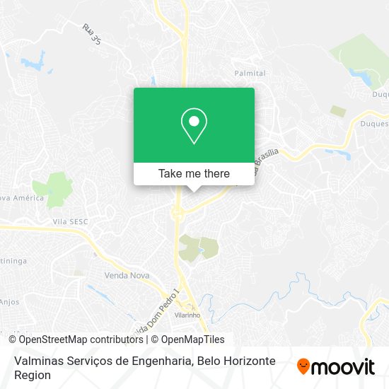 Valminas Serviços de Engenharia map