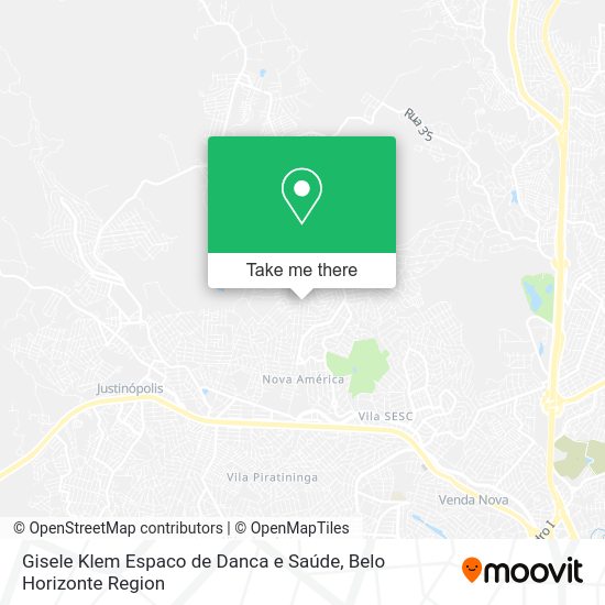 Gisele Klem Espaco de Danca e Saúde map