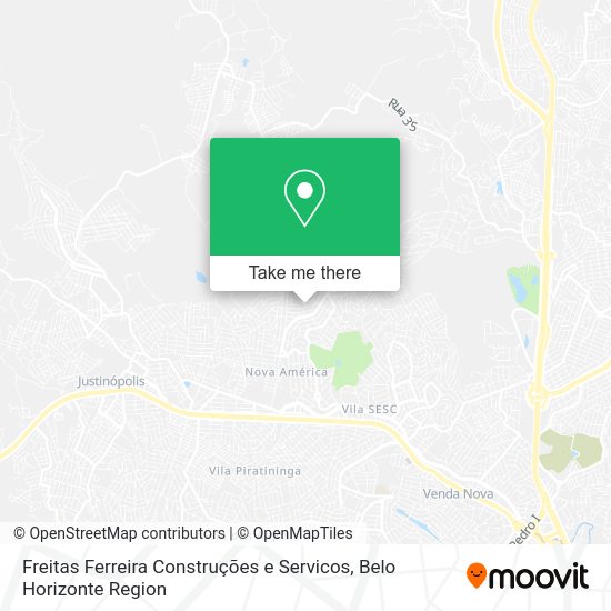 Freitas Ferreira Construções e Servicos map