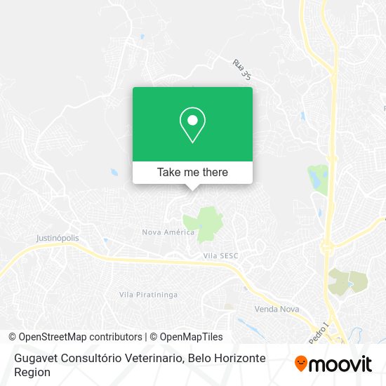 Gugavet Consultório Veterinario map