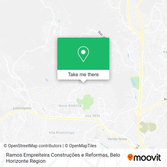 Ramos Empreiteira Construções e Reformas map