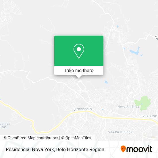 Residencial Nova York map