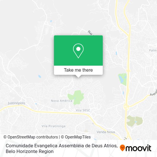 Comunidade Evangelica Assembléia de Deus Atrios map