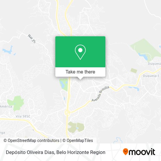 Depósito Oliveira Dias map