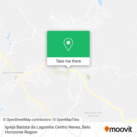 Igreja Batista da Lagoinha Centro Neves map