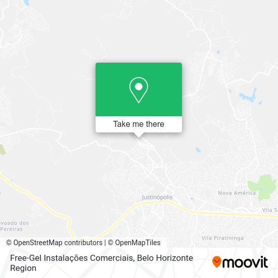 Free-Gel Instalações Comerciais map
