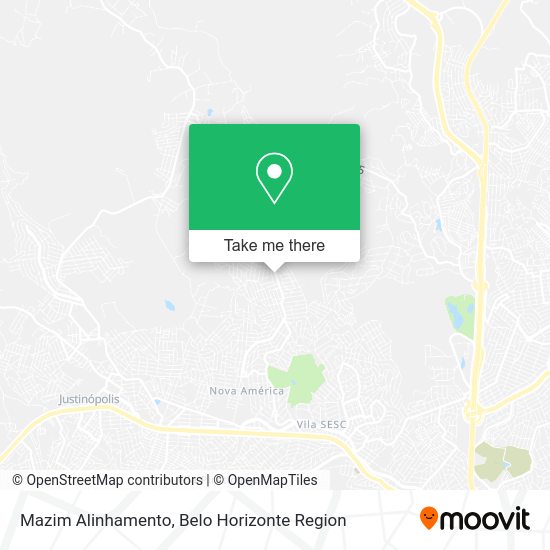 Mazim Alinhamento map
