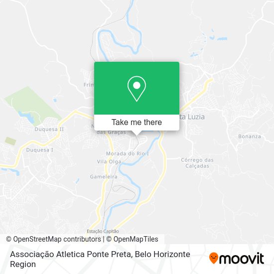 Associação Atletica Ponte Preta map