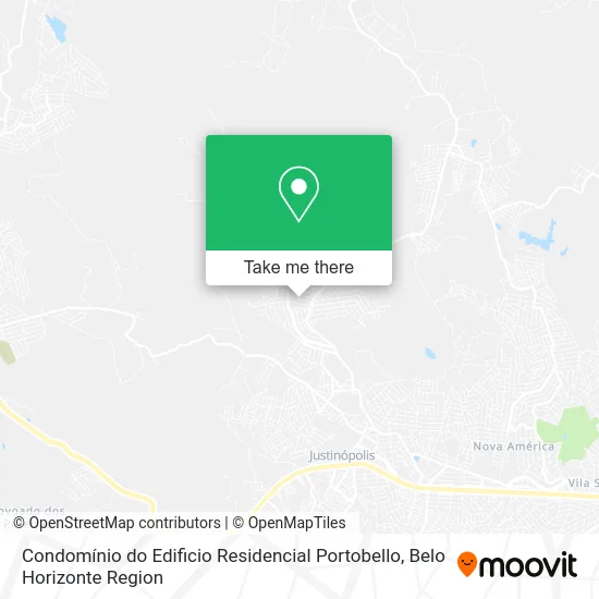 Condomínio do Edificio Residencial Portobello map