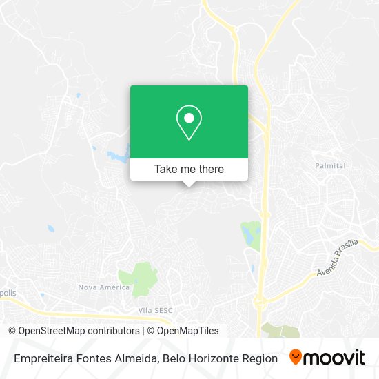 Empreiteira Fontes Almeida map