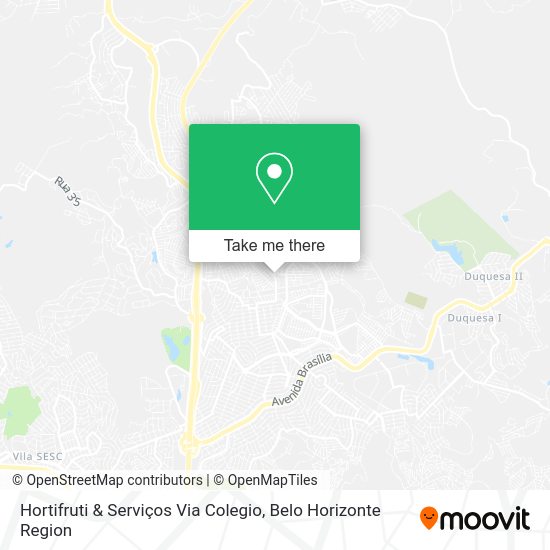 Hortifruti & Serviços Via Colegio map