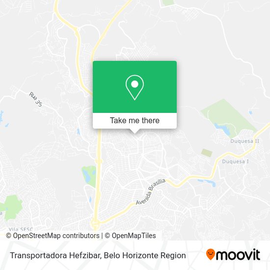 Transportadora Hefzibar map