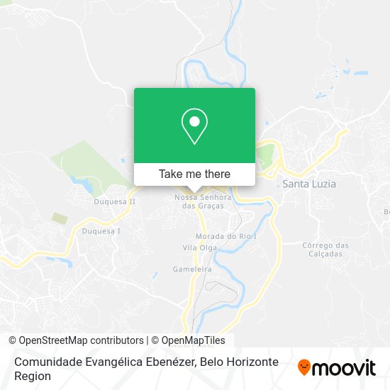 Comunidade Evangélica Ebenézer map