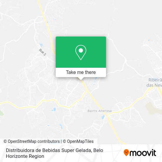 Distribuidora de Bebidas Super Gelada map