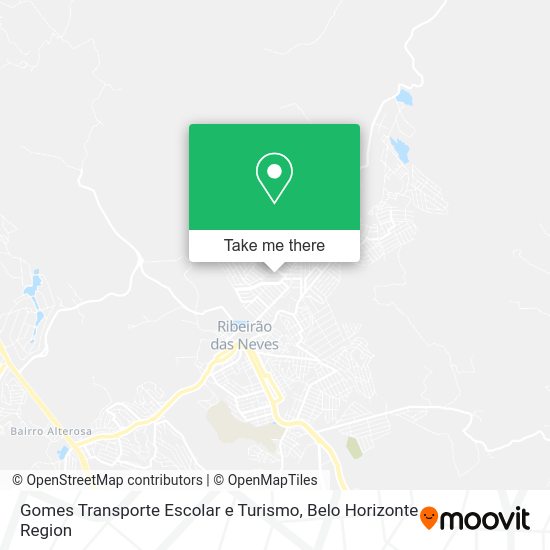 Gomes Transporte Escolar e Turismo map