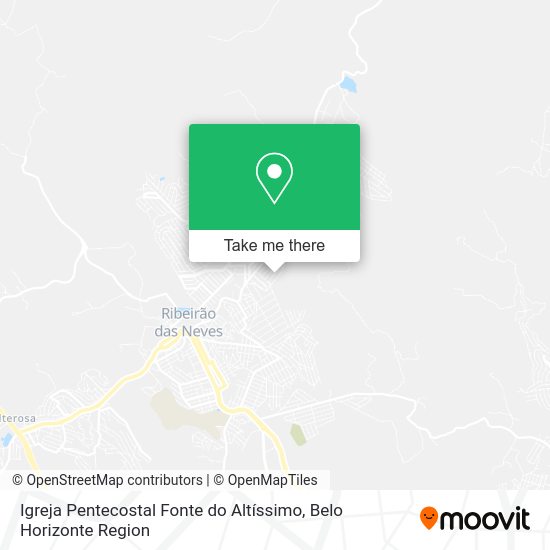 Igreja Pentecostal Fonte do Altíssimo map