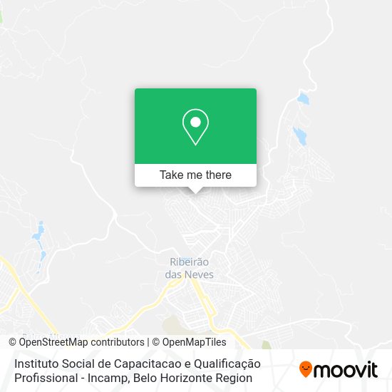 Instituto Social de Capacitacao e Qualificação Profissional - Incamp map