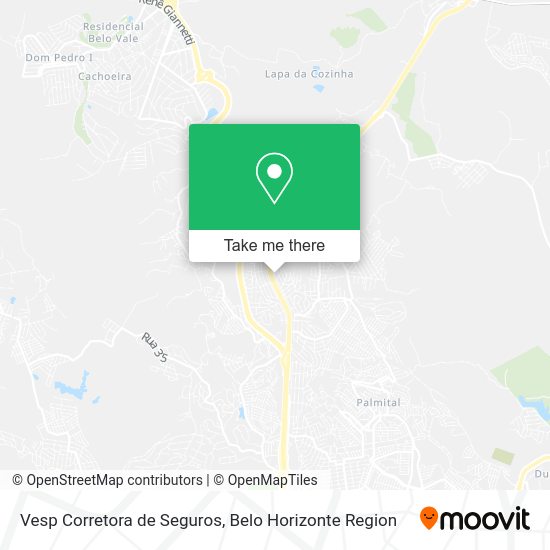 Vesp Corretora de Seguros map