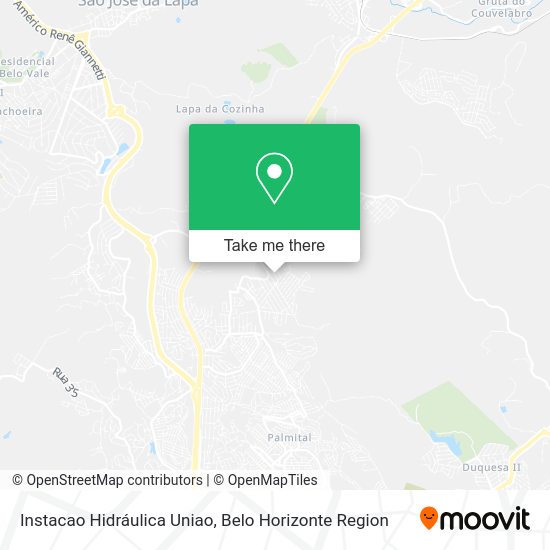 Instacao Hidráulica Uniao map