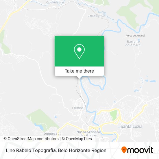 Line Rabelo Topografia map