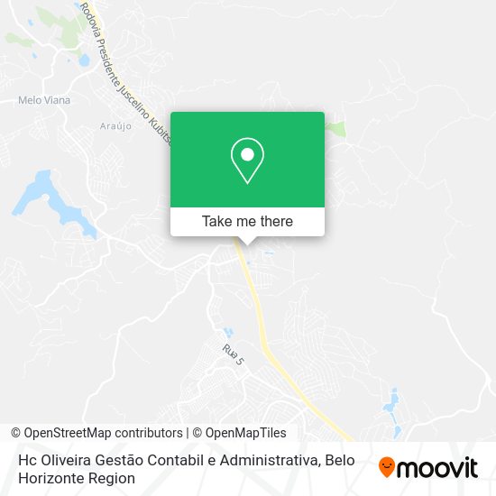 Hc Oliveira Gestão Contabil e Administrativa map