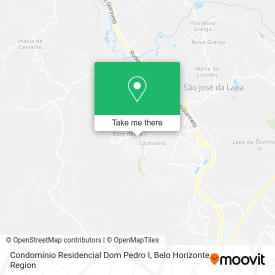 Condomínio Residencial Dom Pedro I map