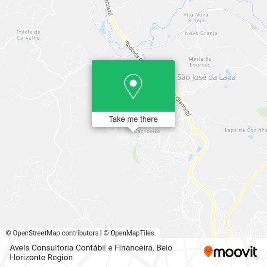 Avels Consultoria Contábil e Financeira map