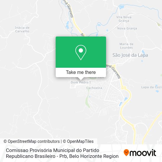 Comissao Provisória Municipal do Partido Republicano Brasileiro - Prb map