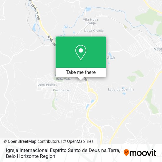 Igreja Internacional Espírito Santo de Deus na Terra map