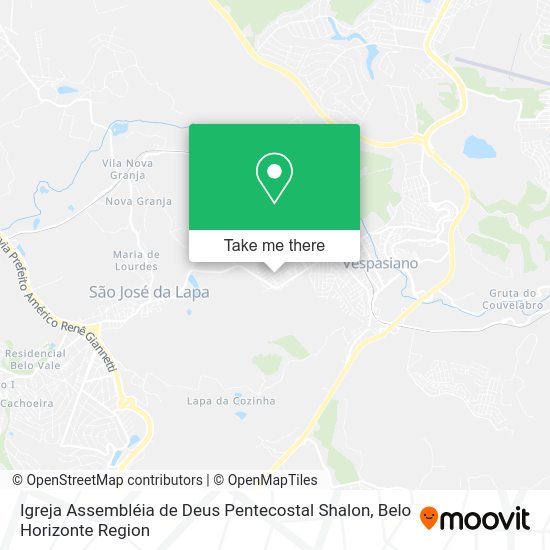 Igreja Assembléia de Deus Pentecostal Shalon map