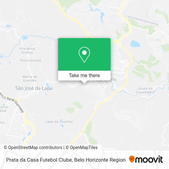 Prata da Casa Futebol Clube map
