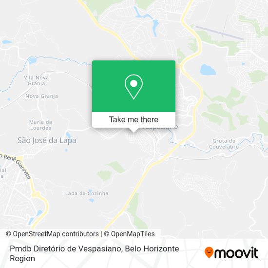 Pmdb Diretório de Vespasiano map