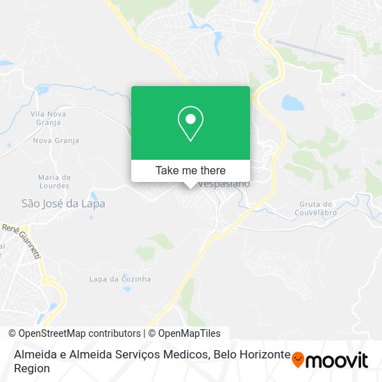 Almeida e Almeida Serviços Medicos map