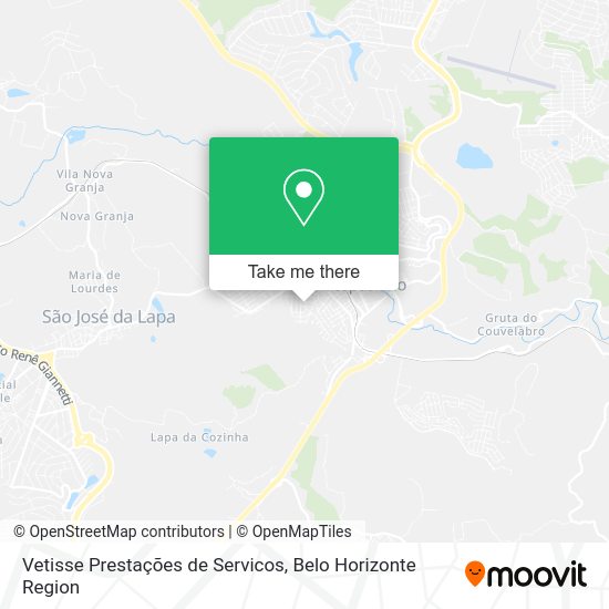 Vetisse Prestações de Servicos map