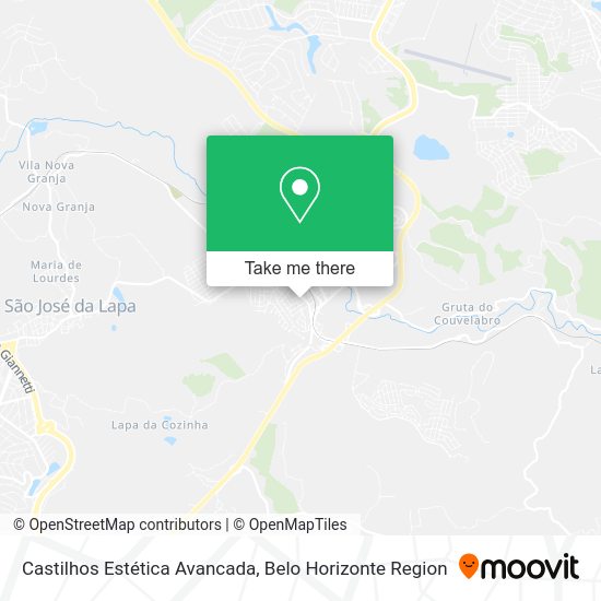 Castilhos Estética Avancada map
