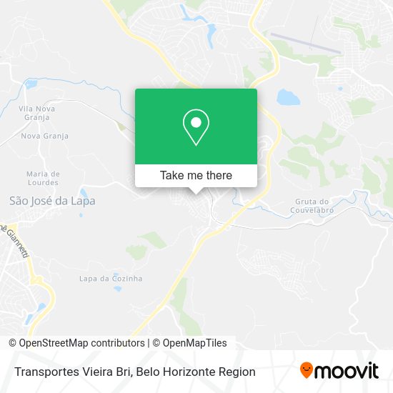 Transportes Vieira Bri map