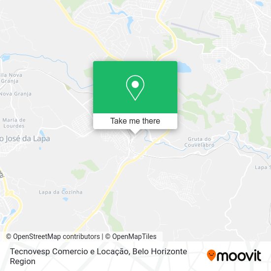 Tecnovesp Comercio e Locação map