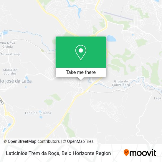 Laticinios Trem da Roça map