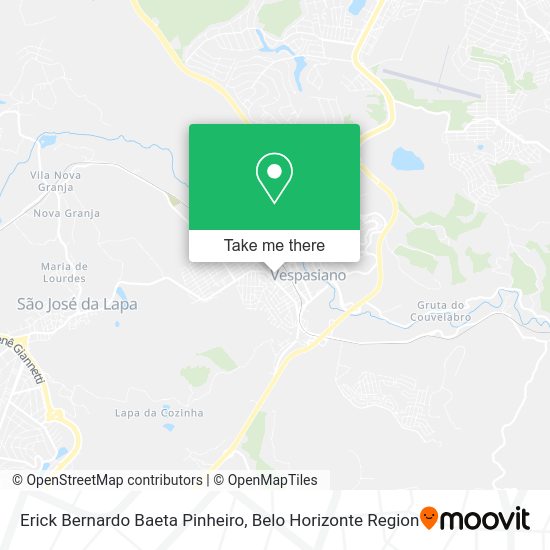 Erick Bernardo Baeta Pinheiro map