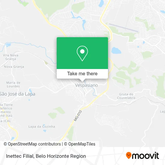 Inettec Filial map