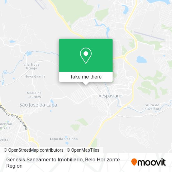 Gênesis Saneamento Imobiliario map