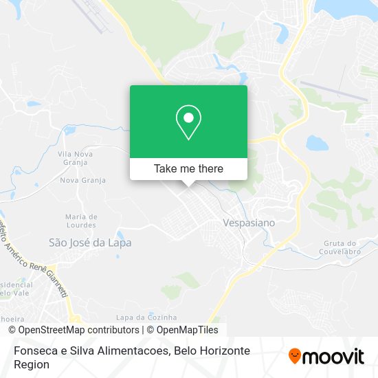 Fonseca e Silva Alimentacoes map