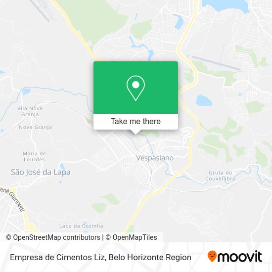 Empresa de Cimentos Liz map