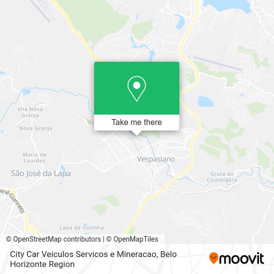 City Car Veículos Servicos e Mineracao map
