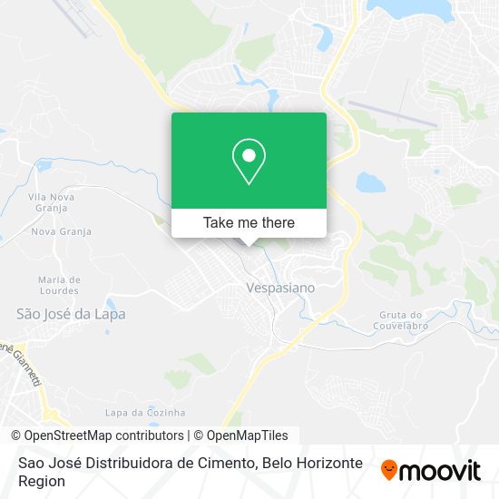 Sao José Distribuidora de Cimento map