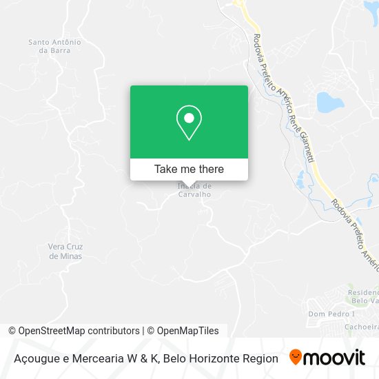 Açougue e Mercearia W & K map