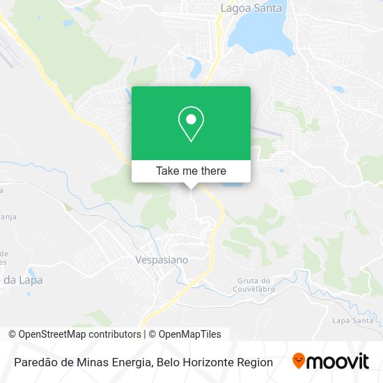 Paredão de Minas Energia map