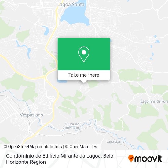 Condomínio de Edificio Mirante da Lagoa map