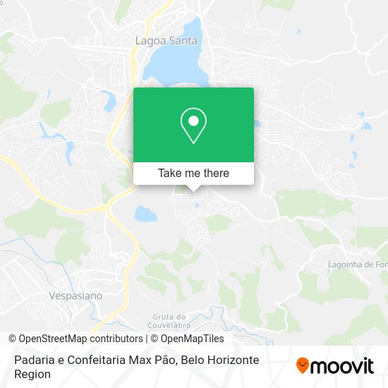 Padaria e Confeitaria Max Pão map