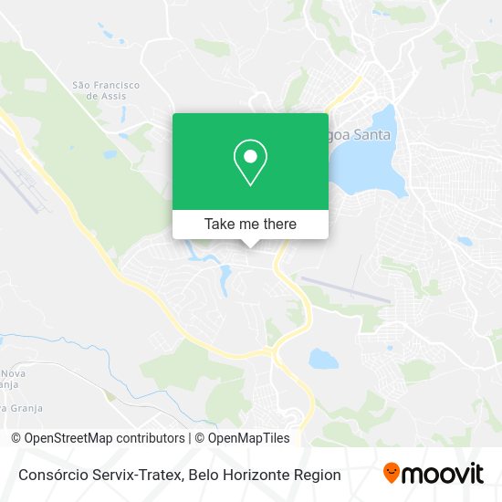 Consórcio Servix-Tratex map